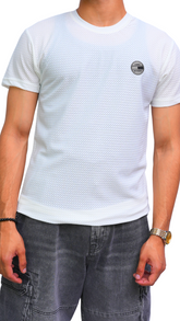 Men's tommy textured white Imported T-Shirt